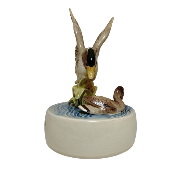 Otagiri 1979 Duck Music Box  "Over The Rainbow" - Picture 4 of 6